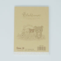 Large Memo Pad B (Pink Background) - Rilakkuma Bunny Theme