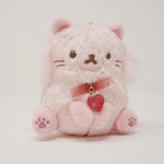 2021 Strawberry Neko Cat Plush Keychain - Rilakkuma Korilakkuma Strawberry Cat Theme - San-X