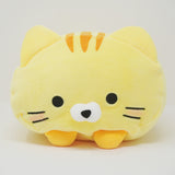 Medium Yellow Cat Mochi Mochi Stacking Plush - Coro Coro Neko - Yell Japan
