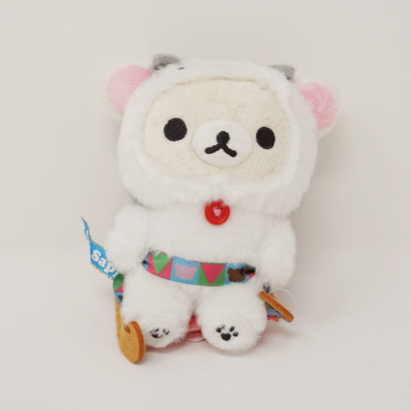 2015 Korilakkuma Sleigh Arctic Plush - Sapporo Rilakkuma Store 4th Anniversary Limited Hokkaido