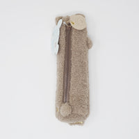 2022 Chairoikoguma Fuzzy Pen Plush Pouch - Rilakkuma Snuggle up to You - San-X
