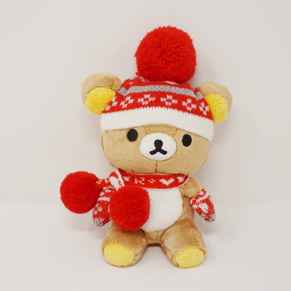 (No Tags) 2013 Winter Rilakkuma Plush - Happy Time with Hearts