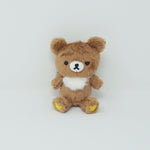 (No Tags) 2019 Chairoikoguma Plush Keychain - Always with Rilakkuma - San-X