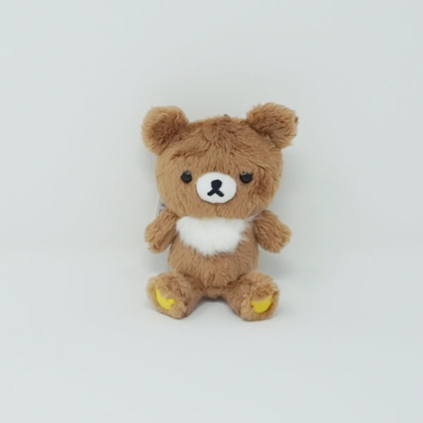 (No Tags) Chairoikoguma Plush Keychain - Always with Rilakkuma - San-X