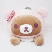 2022 Chairoikoguma Super Mochi Plush Cushion - Rilakkuma KoriKogu's Jewel Cherry Theme San-X