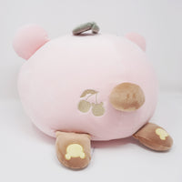 2022 Chairoikoguma Super Mochi Plush Cushion - Rilakkuma KoriKogu's Jewel Cherry Theme San-X