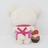 (Detached Tag) 2011 Korilakkuma with Strawberry Cake Plush - Chocolate & Coffee Rilakkuma - San-X Valentine's