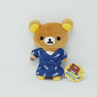 (2009) Rilakkuma wearing Yukata Plush Prize Toy - Onsen Theme