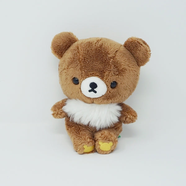 (No Tags) 2016 Chairoikoguma Basic Sitting Plush - Rilakkuma - San-X