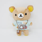 2014 Rilakkuma Tourist Plush Keychain - Souvenir Theme Rilakkuma Store Limited - San-X