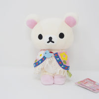 2010 Poncho Korilakkuma Plush - Store Limited Forest Rilakkuma Theme - San-X