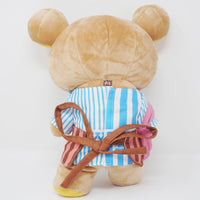 (No Tags) 2011 Lawson Outfit Set Posable Rilakkuma Plush - Rilakkuma Coffee & Chocolate Theme Lawson Limited - San-X