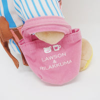 (No Tags) 2011 Lawson Outfit Set Posable Rilakkuma Plush - Rilakkuma Coffee & Chocolate Theme Lawson Limited - San-X