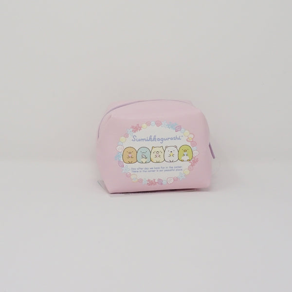 Pink Mini Zipper Pouch - Sumikko Sea (Prize Toy)