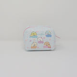 Light Blue Mini Zipper Pouch - Sumikko Sea (Prize Toy)