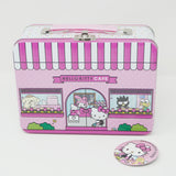 Hello Kitty Cafe Tin Lunch Box with Pin - Sanrio