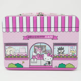 Hello Kitty Cafe Tin Lunch Box with Pin - Sanrio