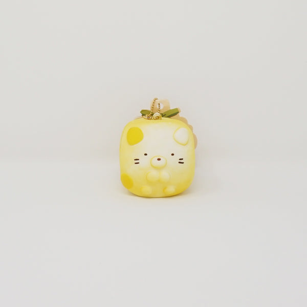 (2018) Neko Squishy Keychain - Sumikko Dinner Roll Bread