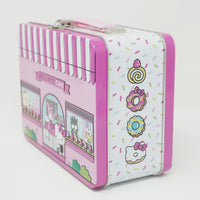 Hello Kitty Cafe Tin Lunch Box with Pin - Sanrio
