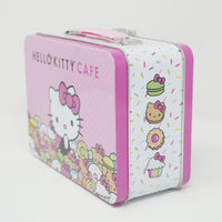 Hello Kitty Cafe Tin Lunch Box with Pin - Sanrio