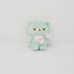 2019 Chairoikoguma Mint Plush Keychain - Happy Ice Cream Rilakkuma (No Tags)