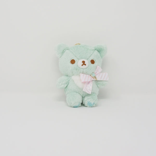 Chairoikoguma Mint Plush Keychain - Happy Ice Cream
