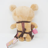 2011 Rilakkuma with Chocolate Apron Plush - Store Limited Chocolate & Coffee Theme - San-X