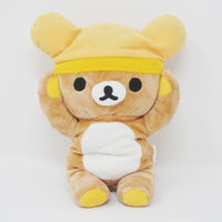 2005 Rilakkuma with Orange Hat Plush - Going Out - San-X