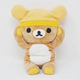 2005 Rilakkuma with Orange Hat Plush - Going Out - San-X