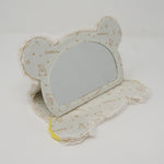 Beige Folding Mirror - Sherbet