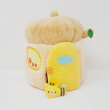 (No Tags) 2016 Chairoikoguma House Plush Set -  Rilakkuma Gloves Gift Theme - San-X