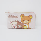 (No Tags) 2021 Antibacterial Rilakkuma Mask Zipper Pouch - San-X