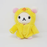 (No Tags, Missing Item) 2016 Korilakkuma Kiiroitori Costume Collaboration Plush - Rilakkuma x Tower Records - San-X