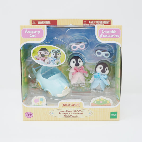 Calico Critters Sylvanian Babies Ride And Play Penguin Babies Ride