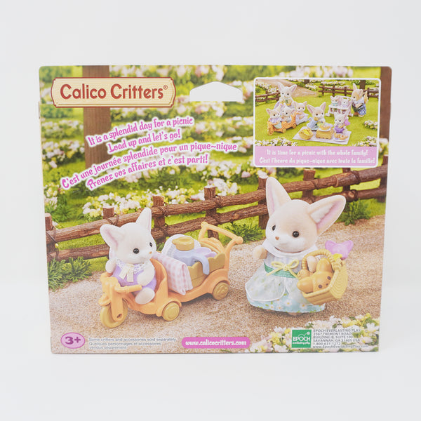 Set de pique-nique Fennec - SYLVANIAN FAMILIES - 2 personnages, vélo et accessoi Set de pique-nique Fennec - SYLVANIAN FAMILIES - 2 personnages, vélo et accessoi