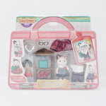 Tuxedo Cat Fashion Play Set - Calico Critters - Town Girl Series