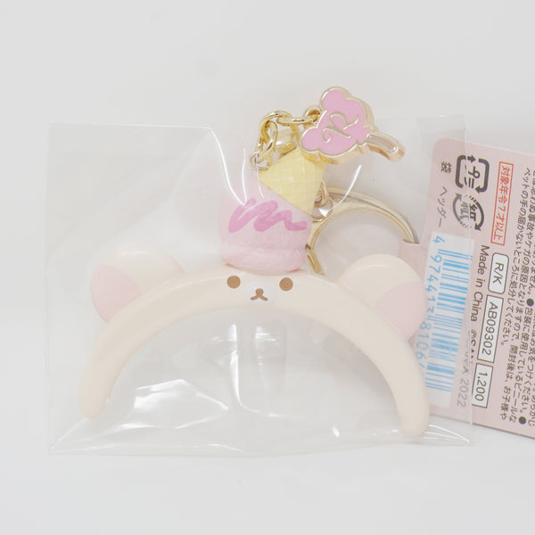 2022 Korilakkuma Ears Enamel Keychain - Rilakkuma Sweets Amusement Park - San-X