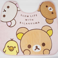 (No Tags) Pink Rilakkuma Toilet Rug - San-X Japan
