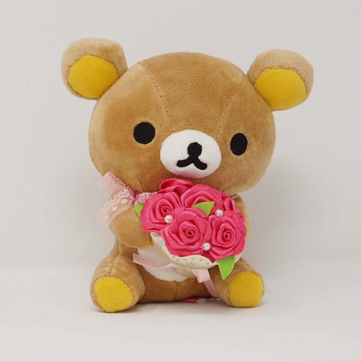2013 Rilakkuma with Bouquet Plush - Rilakkuma Store Limited Rose Theme ...