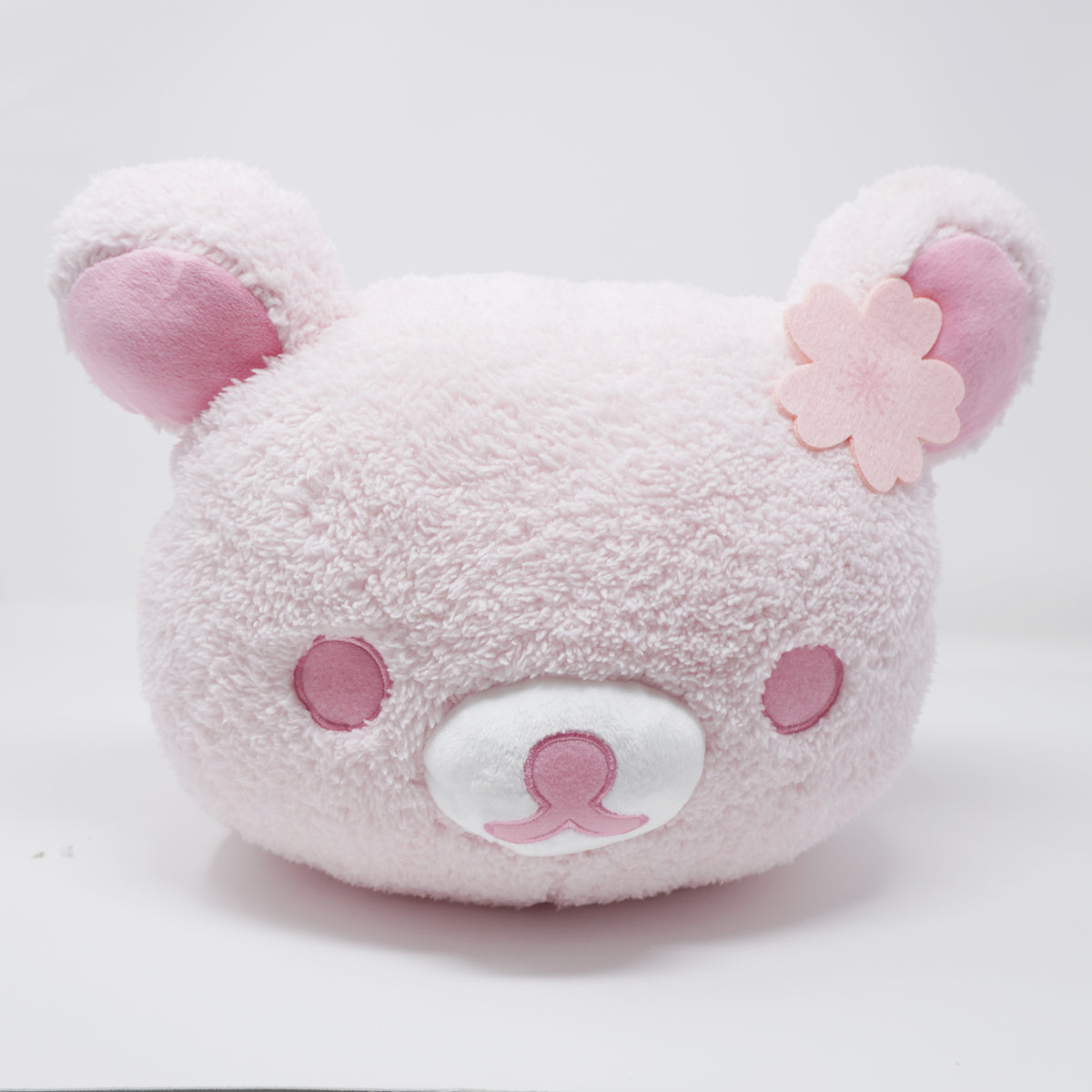 2022 Laying Pink Rilakkuma Sakura Cherry Blossom Prize Plush XL San