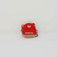 2017 Red Backpack Plush Keychain - Always Together Rilakkuma