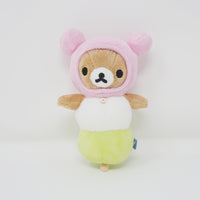 (No Tags) 2016 Rilakkuma Dango Plush Keychain - Teahouse Theme Store Limited - San-X