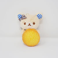 (No Tags, Detached) 2022 Korilakkuma Plush Keychain - Moonlight Cookie Collaboration Rilakkuma - San-X