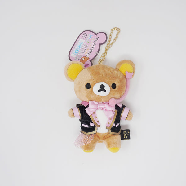 2019 Pink Rilakkuma Stage Outfit Plush Keychain - Store Limited San-X