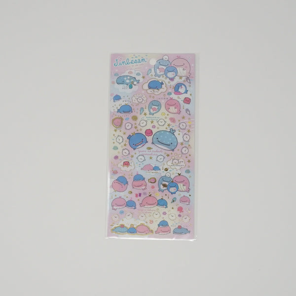 Jinbesan Stickers B. (Pink Background) - Kokujira's Dream