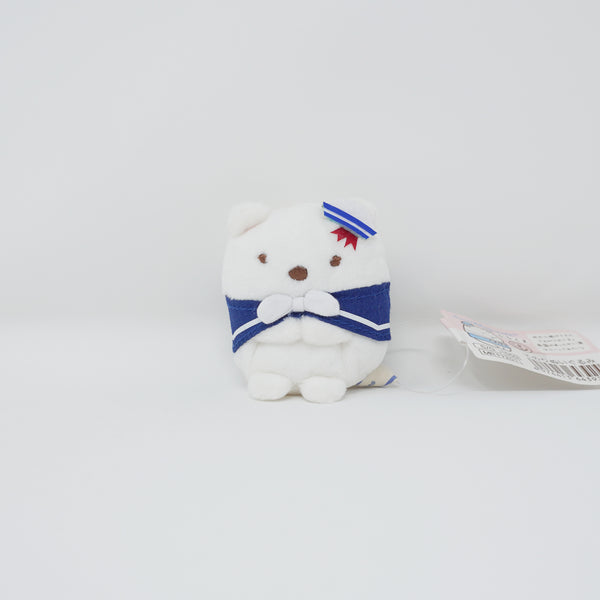 2015 Shirokuma Sailor Outfit Tenori Plush - Sumikkogurashi Marine Theme - San-X