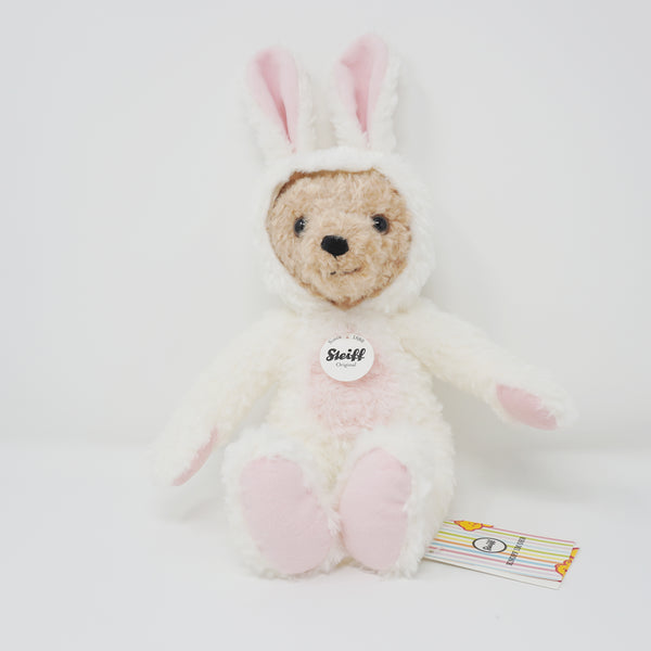 Year of the Rabbit 2023 Teddy Bear with Bunny Hoodie 11" Plush - Steiff