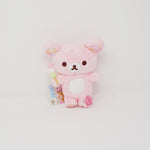 2017 Rilakkuama with Dango Plush Keychain - 2018 Sakura Theme