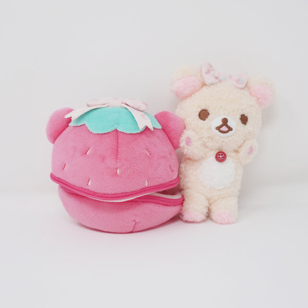 2023 Fuzzy Korilakkuma in Strawberry Plush - Nikoniko Happy for