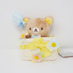 2023 Fuzzy Rilakkuma in Hanging Gift Plush - Nikoniko Happy for You Rilakkuma - San-X